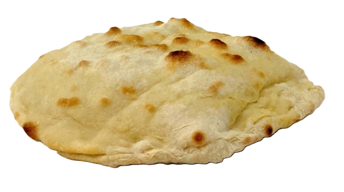 Schiacciata (focaccia) ripiena con prosciutto cotto e mozzarella (n.2 per confezione)